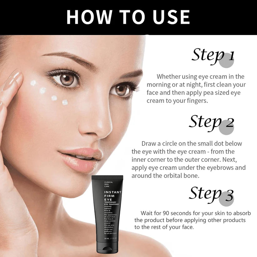 Instant Firm Eye Tightener - Instant Firm Eye Cream for Dark Circles - Celyn
